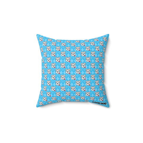 Checkered Square Throw Pillow