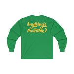 Anything's Pawsible LS Tee