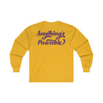 Anything's Pawsible LS Tee