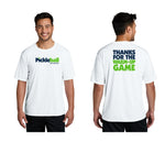 PickleballU Men’s Thanks for the warmup game Short and Long Sleeve Shirt