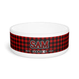 Lumberjack Pet Bowl (N-Z)