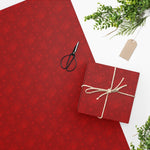 Red Holiday Wrapping Paper