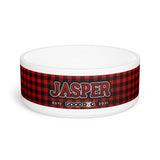 Lumberjack Pet Bowl (A-M)