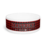 Lumberjack Pet Bowl (A-M)