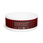 Lumberjack Pet Bowl (A-M)