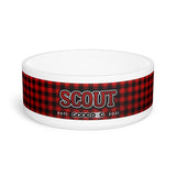 Lumberjack Pet Bowl (N-Z)