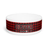 Lumberjack Pet Bowl (N-Z)