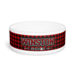 Lumberjack Pet Bowl (N-Z)