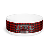 Lumberjack Pet Bowl (A-M)