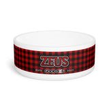 Lumberjack Pet Bowl (N-Z)